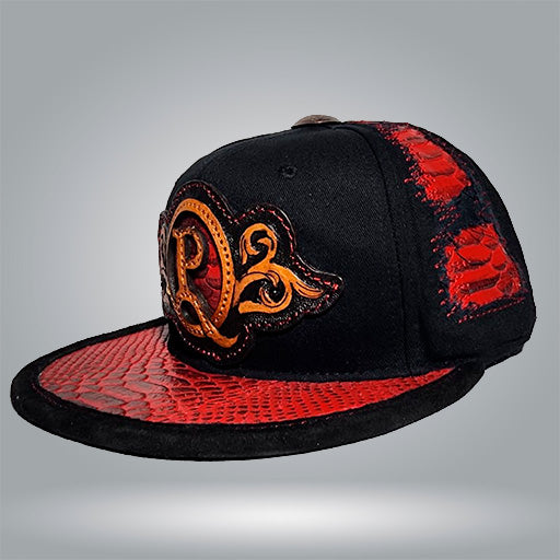 Gorra Centenario Negra – Edición Fuego