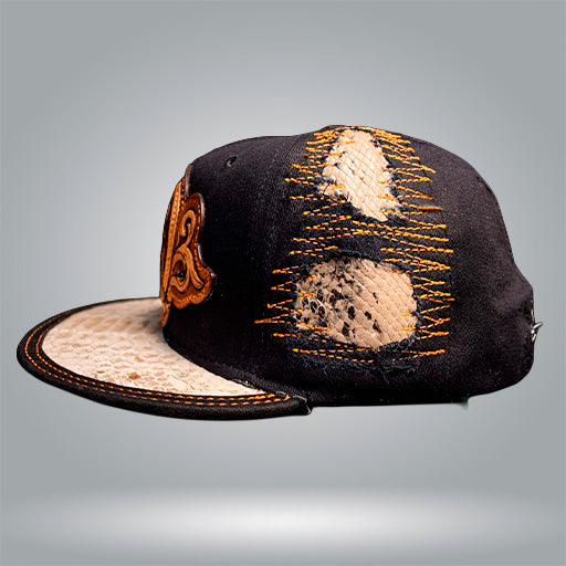 Gorra Centenario Negra – Edición Artesanal