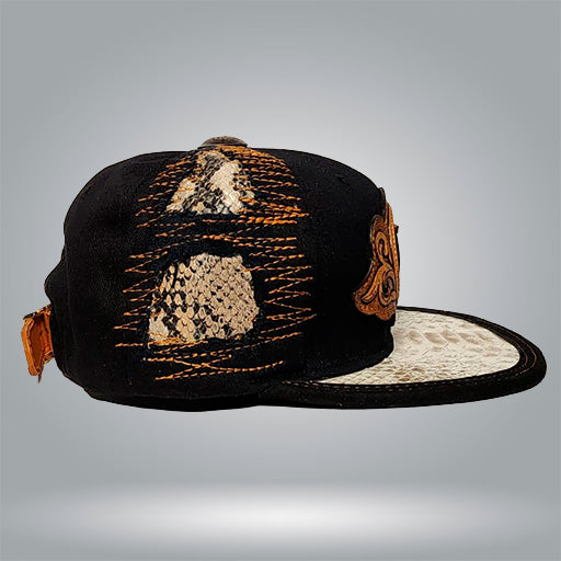 Gorra Centenario Negra – Edición Artesanal