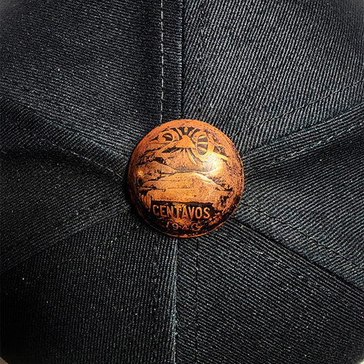 Gorra Centenario Negra – Edición Oro